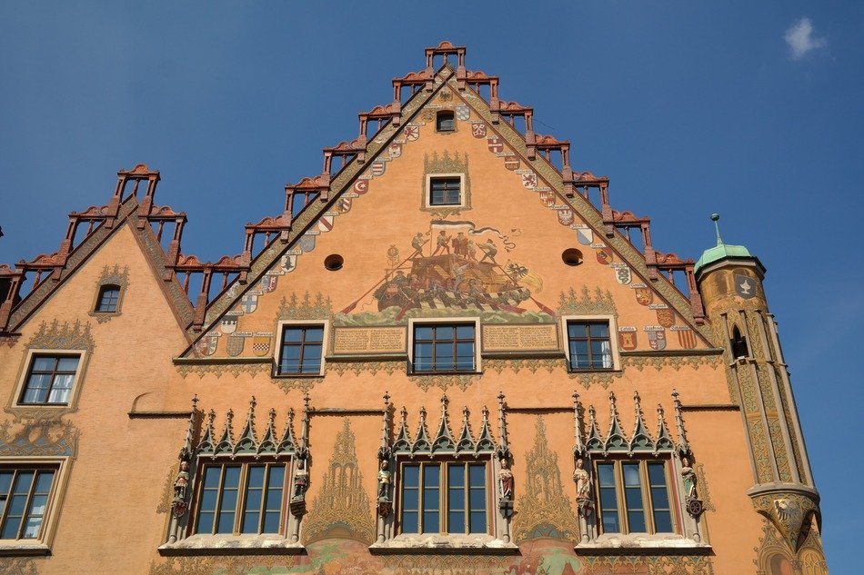 early renaissance frescoes in Ulm