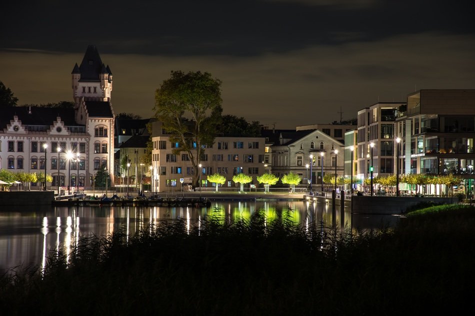 Dortmund at night