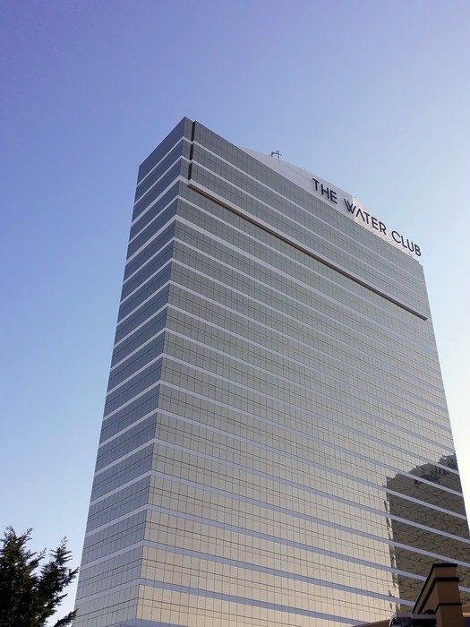 building of atlantic city water club casino, usa, nj