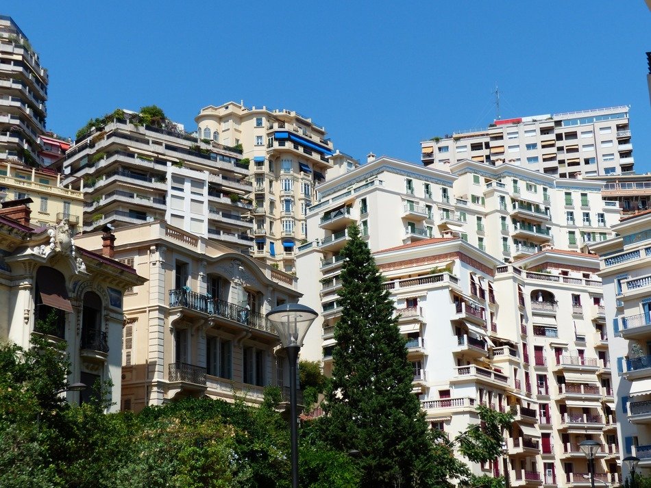 apartment buildings in monaco