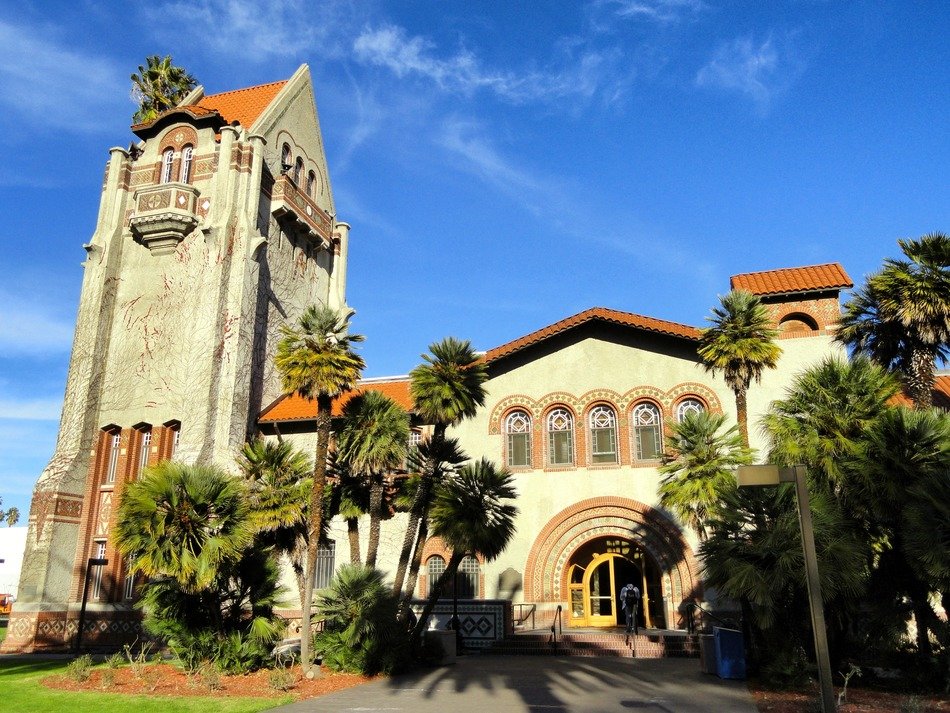 tower hall of san jose state university, usa, california
