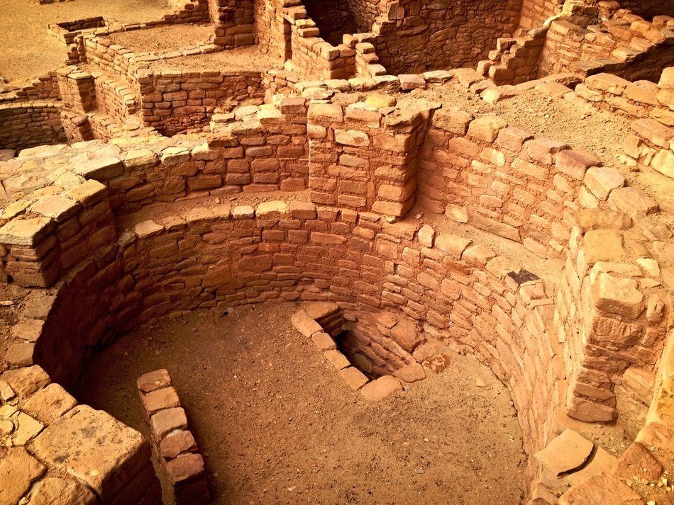 The ruins of Mesa Verde