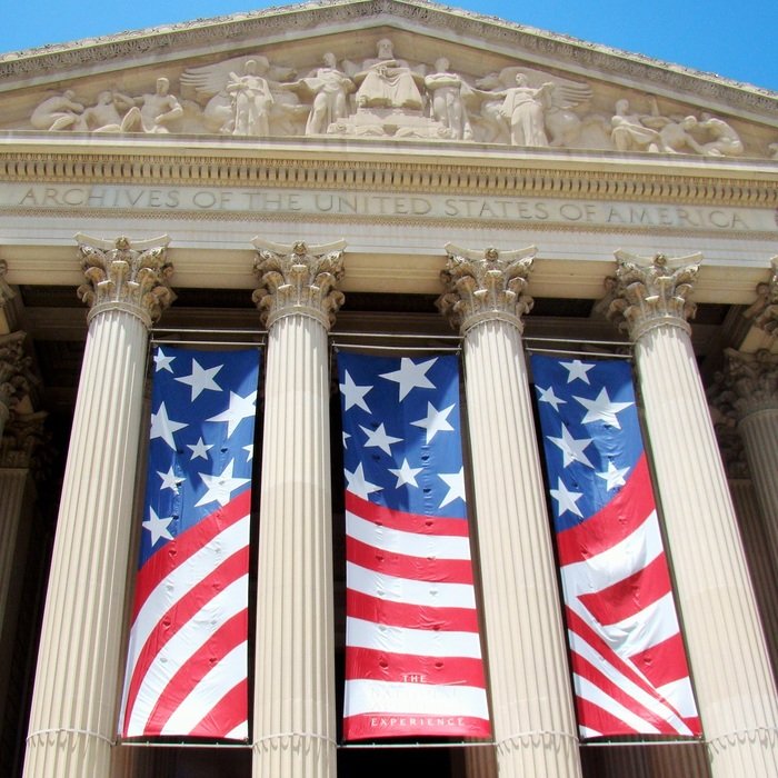 National archives in USA