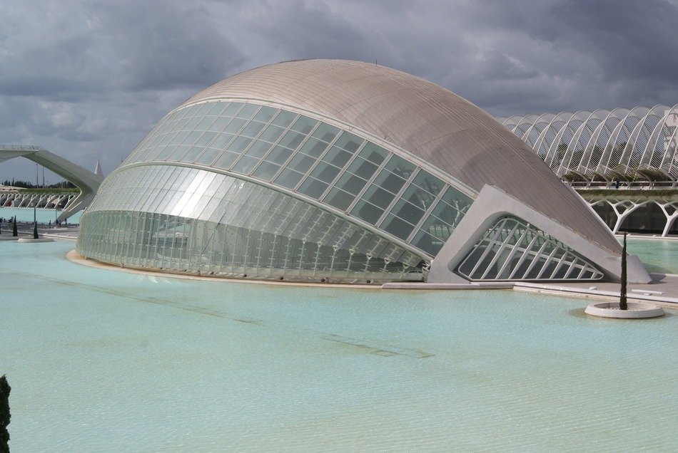 music palace in city of arts and sciences, spain, valencia