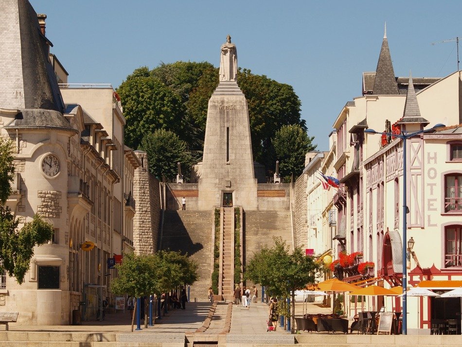 monument and buildings in france