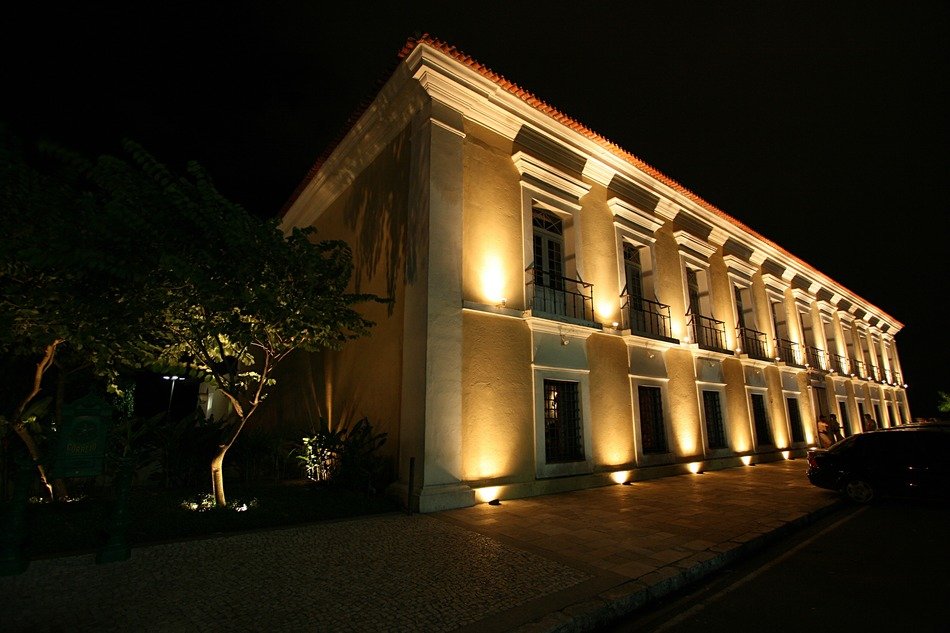 The House of Eleven Windows at night, brazil, BelÃ©m do ParÃ¡