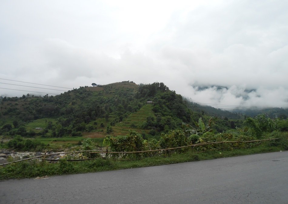 Landscape of beautiful mountains