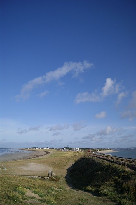 sea and sand in Brittany