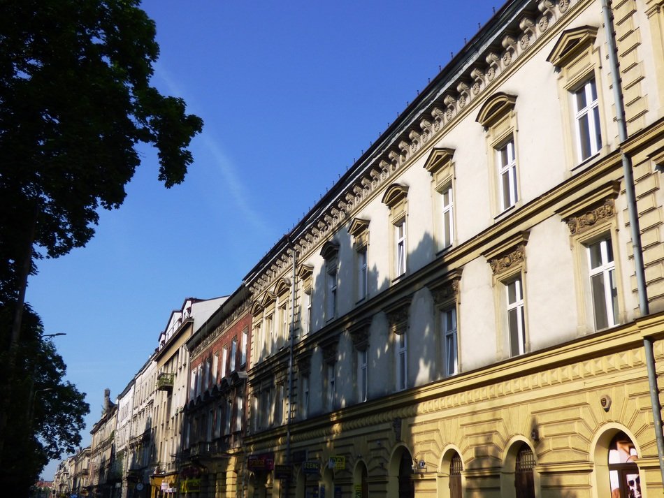 town houses the streets