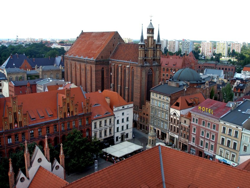 View of the old city, Toruń