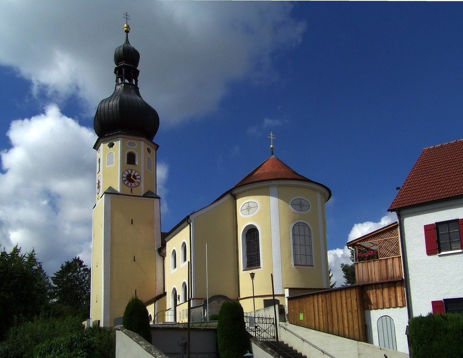church building in the village of germany
