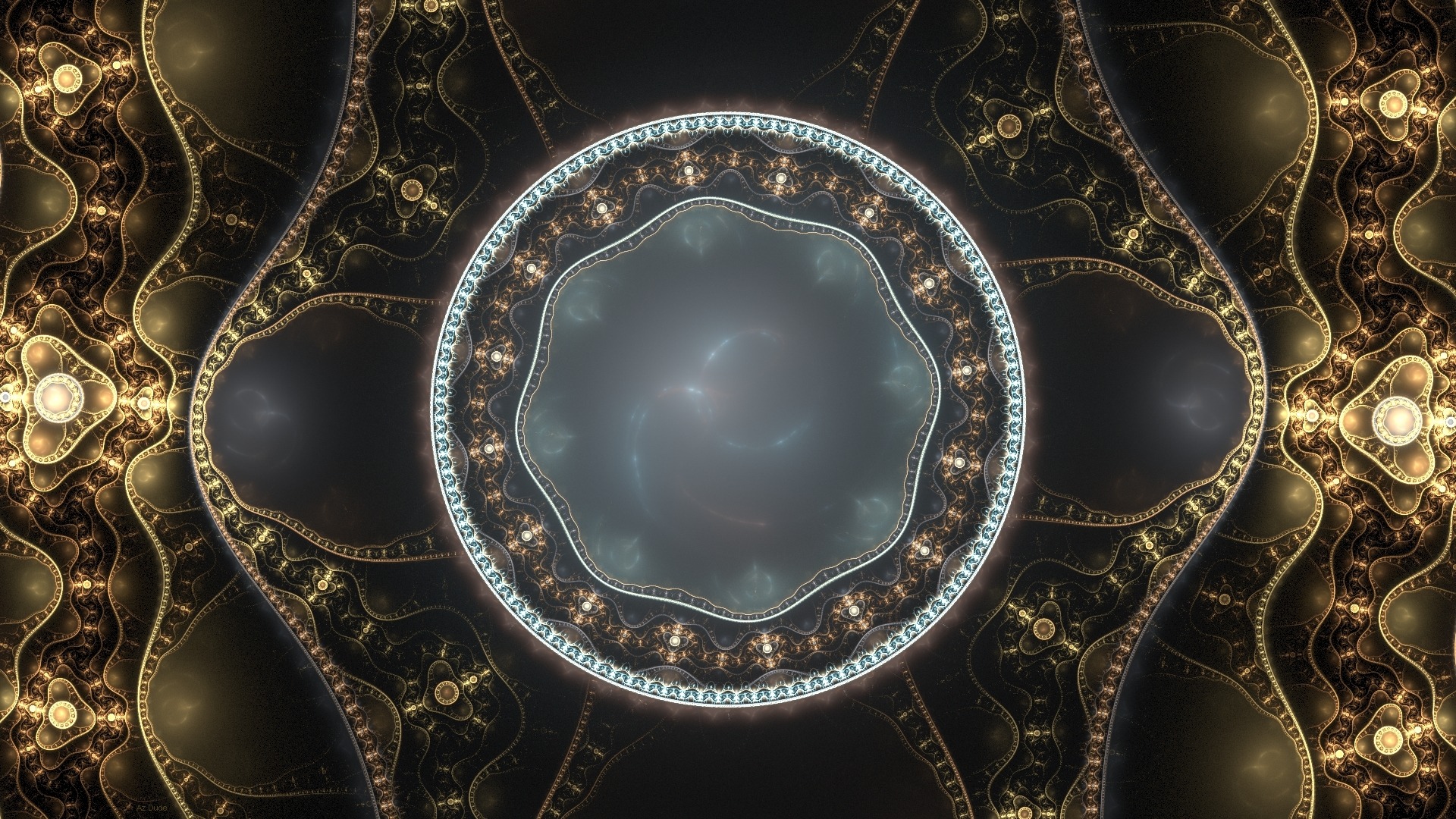 Kaleidoscope, Abstract Symmetry Fractal Free Image Download