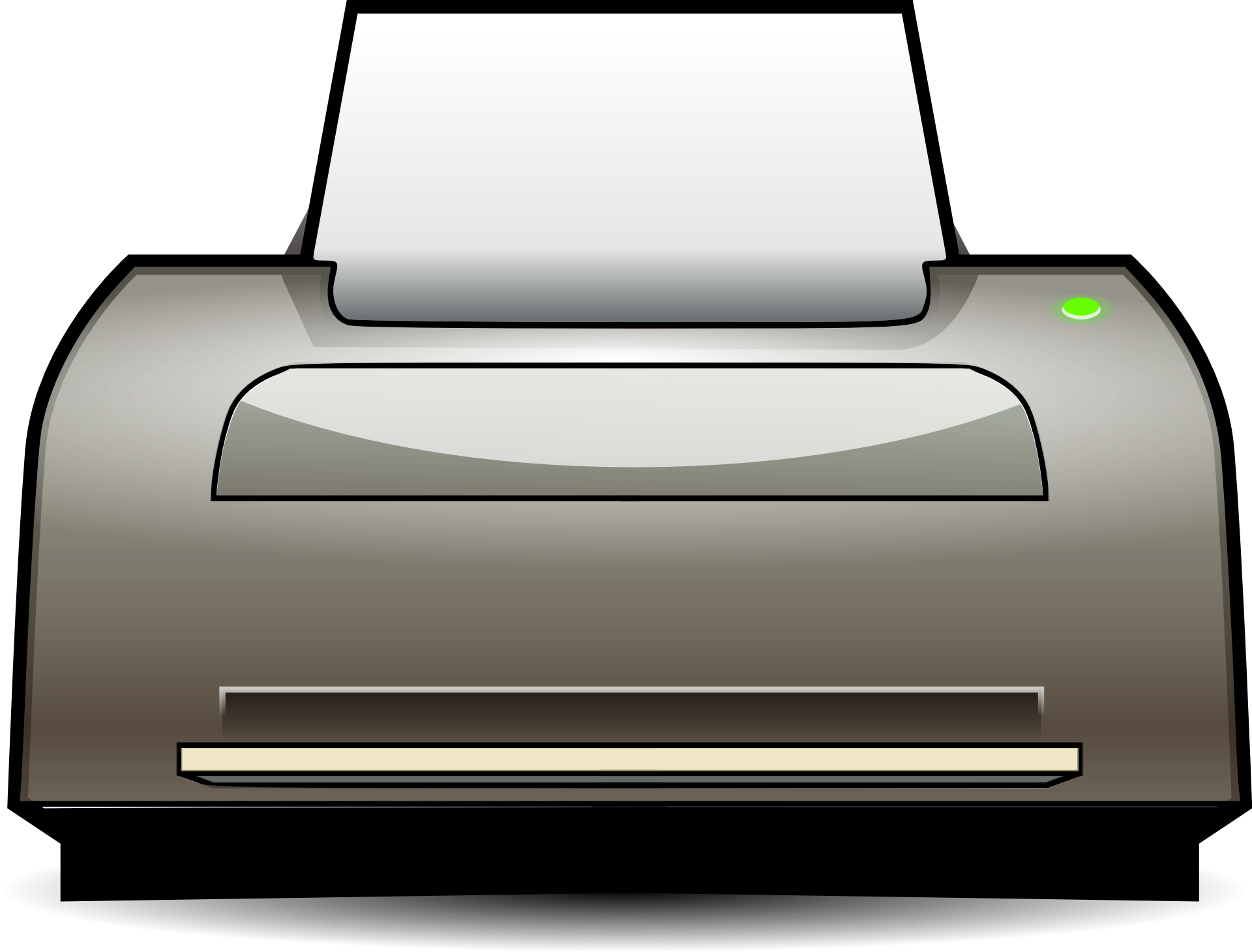 Printer Hardware Drawing Free Image Download