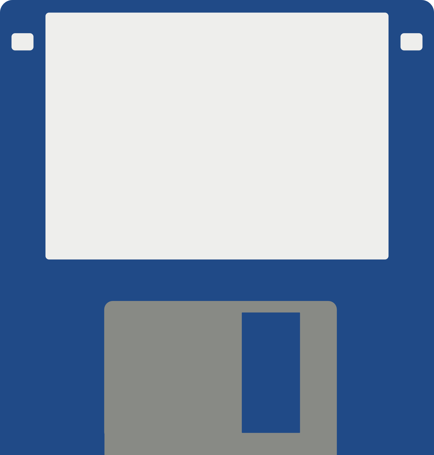 Blue Floppy Disk As A Graphic Image Free Image Download