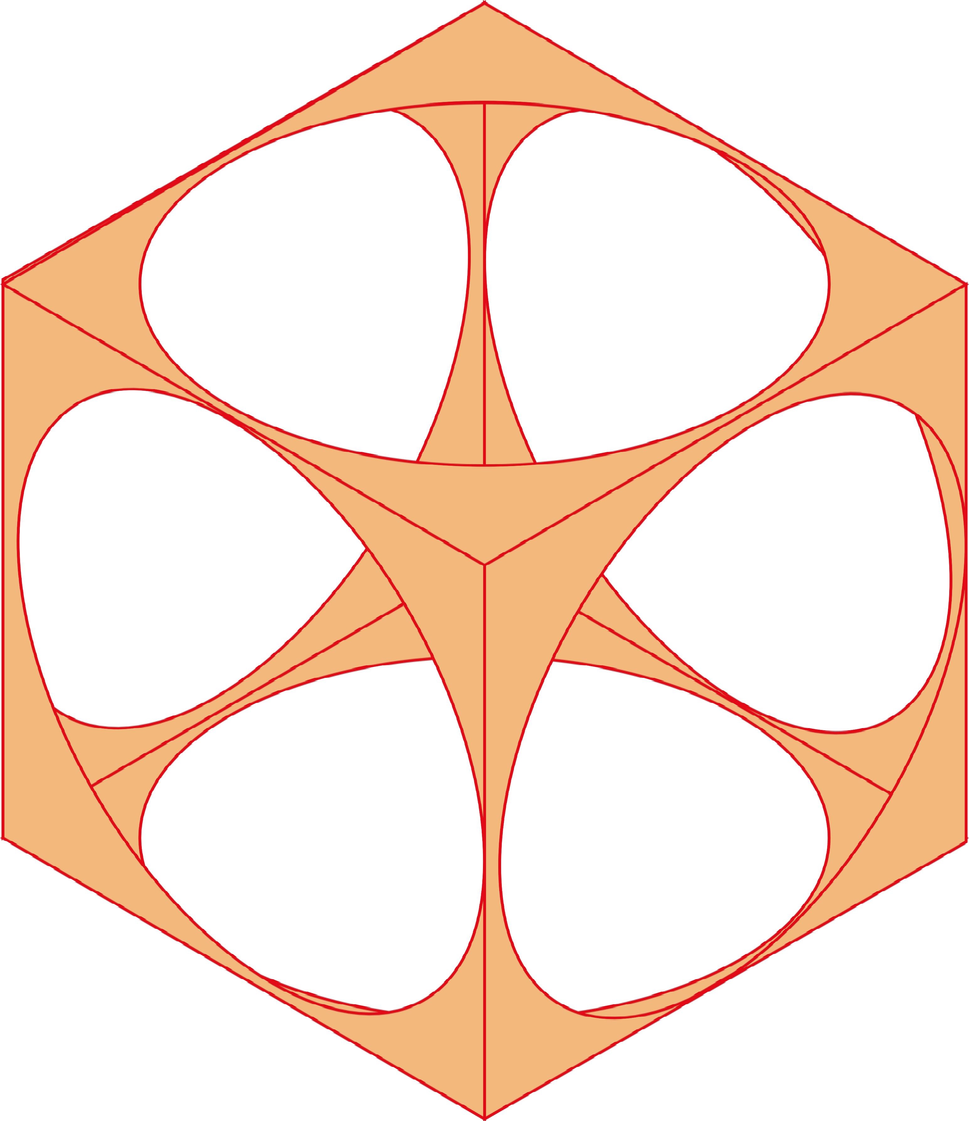 Abstract graphic, cube free image download