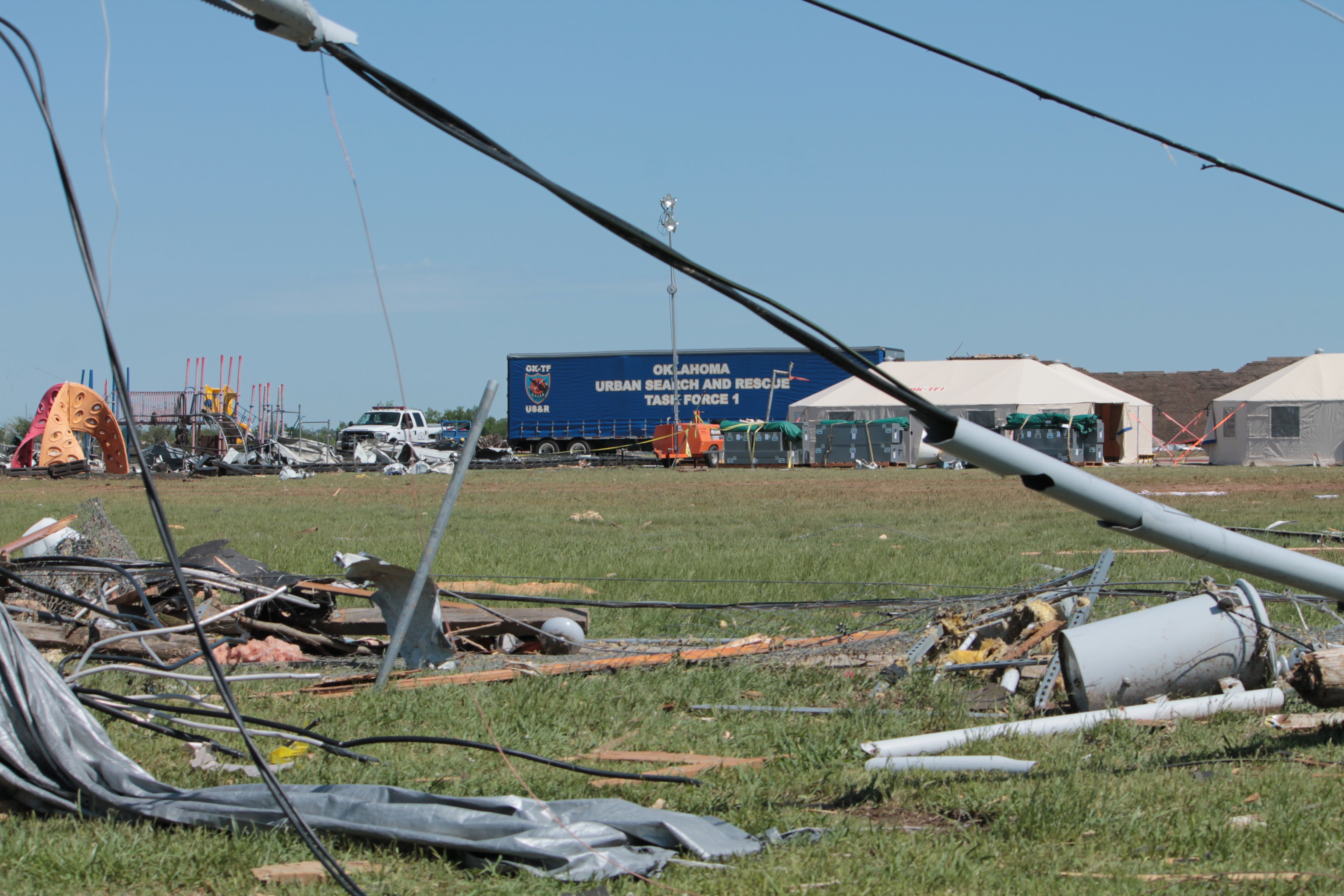 Destruction After A Tornado, Oklahoma Free Image Download