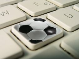 soccer ball button on keyboard