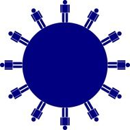 corporate team symbol