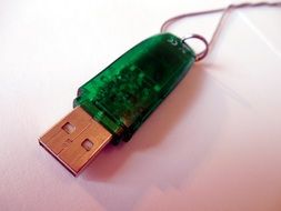 green flash drive