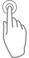 double click touch drawing