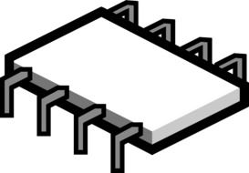 microchip component drawing