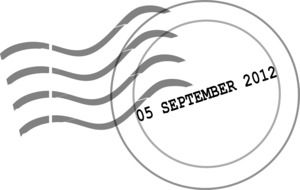 stamp post date 05 september 2012