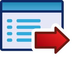 Clipart of web menu