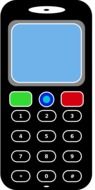 cell phone cellular telephone technology drawing