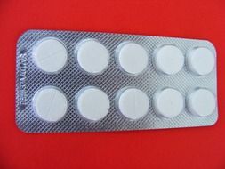pills in a blister