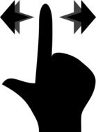 hand finger action drawing