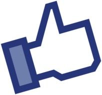 icon of facebook like