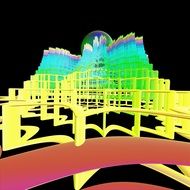 fractal space community drawing