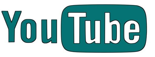 youtube video hosting, turquoise logo