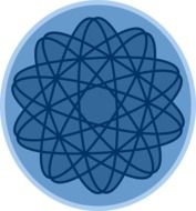 atom nucleus electrons drawing