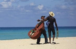 music beach cuba