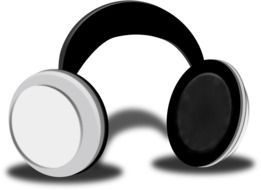 head phones drawing