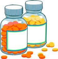 tablets pills drawing