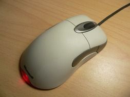 Connected computer mouse