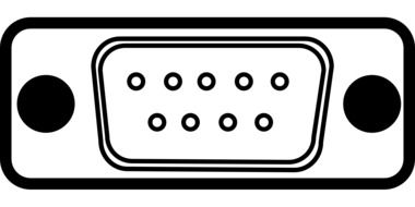 Serial port clipart