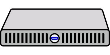 drawing of computer network server