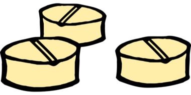 medicine pills drawing