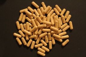 dietary supplements like capsules