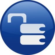 Padlock icon clipart