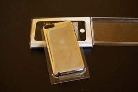 new iphone and phone box
