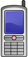 mobile phone cell drawing