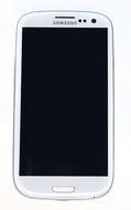 White Samsung Galaxy S3 clipart