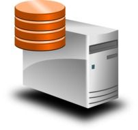 computer server, data storage, icon