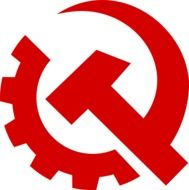communism red icon drawing