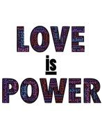 love is power as a drawing