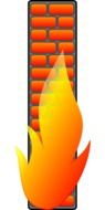 fire wall computer drawing